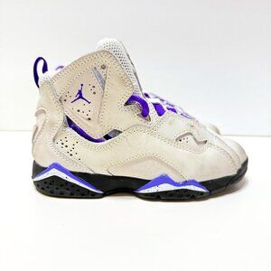 Jordan True Flight LT Base Grey/ Purple Venom Size 11c